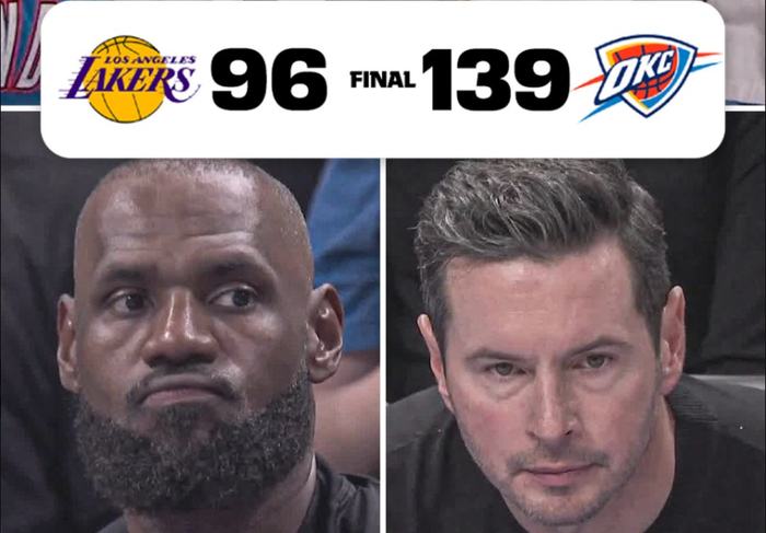 詹姆斯惨败雷霆险破生涯最差纪录